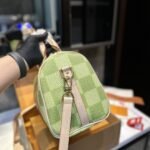 Louis Vuitton Keepall Bandoulière Damier Canvas Green 35cm N40671 - Image 4