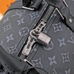 Louis Vuitton Keepall Bandouliere 50 Monogram Black And Silver 50cm M43412 - Image 4