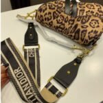 Dior Saddle Bag Mizza Embroidery Beige Multicolor 24cm - Image 7