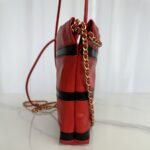 Chanel 22 Mini Hand Bag Red And Black 20cm AS3980 B16652 NY215 - Image 4
