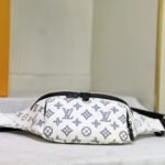 Louis Vuitton Rush Bumbag White And Navy Blue 30cm M25227 - Image 5
