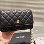 Chanel WOC Timeless Lambskin Black 20cm - Image 7