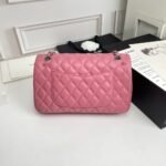 Chanel Classic Double Flap Bag Pink 25cm A58600 Y04059 NW780 - Image 8
