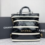 Chanel 22 Backpack Black And White 35cm AS3859 B16NY07735 - Image 8