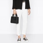 Dior Small Lady Dior My Abcdior Bag Ultramatte Black 20cm M0538SLOI M989 - Image 8