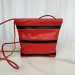 Chanel 22 Mini Hand Bag Red And Black 20cm AS3980 B16652 NY215 - Image 5