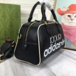 Gucci X Adidas Mini Duffle Bag Black 31.5cm 702397 U3ZCT 8726 - Image 5