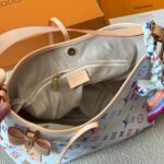 Louis Vuiton X TM Carryall PM Bag Multicolor White 30cm M13661 - Image 6