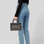 Dior Mini Book Tote Blue 22cm S5475ZRIW M928 - Image 9