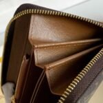 Louis Vuitton Monogram Zippy Long Wallet Brown 19cm M42616 - Image 6