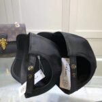 Chanel CC Embroidery Baseball Cap Black - Image 3