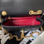 Chanel 23S Mini Flap Bag Camellia Black 18cm - Image 6