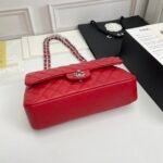 Chanel Classic Double Flap Bag Red 25cm - Image 7