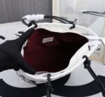 Chanel Large Cambon Tote Bag Black White 41cm - Image 9