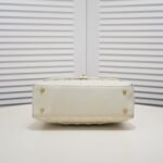 Chanel Coco Top Handle Flap Bag White 26cm - Image 5