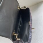 Chanel Classic Handbag Black 20cm A01112 B16230 NX049 - Image 5