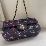 Chanel Classic Handbag Black 20cm A01112 B16230 NX049 - Image 6