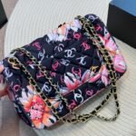 Chanel Classic Flap Bag Black 25cm AS4842 B16346 NX048 - Image 3