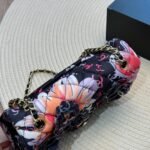 Chanel Classic Flap Bag Black 25cm AS4842 B16346 NX048 - Image 7