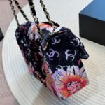 Chanel Classic Flap Bag Black 25cm AS4842 B16346 NX048 - Image 9