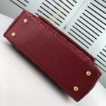 Chanel Coco Top Handle Flap Bag Garnet Red 26cm - Image 3