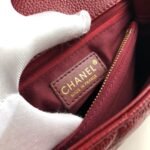 Chanel Coco Top Handle Flap Bag Garnet Red 26cm - Image 2