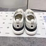 Chanel CC Sneakers Mesh Suede White - Image 3