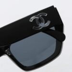 Chanel Cat Eye Sunglasses Acetate And Nylon Black - Image 2