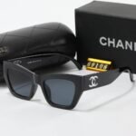 Chanel Cat Eye Sunglasses Acetate And Nylon Black - Image 4
