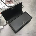 Chanel Boy Chevron Medium Handbag Calfskin Black 25cm - Image 7