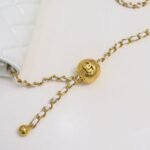 Chanel Wallet On Chain White 20cm - Image 9