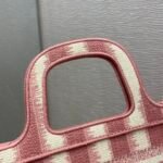 Dior Mini Book Tote D Stripes Pink 23cm - Image 4