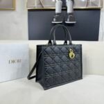Dior Medium Dior Book Tote Black 38cm M1324OWHP M900 - Image 2