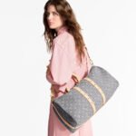 Super Vip 1:1 – Louis Vuitton Keepall Bandoulière 45 Bag Cloudy Gray 45Cm M13748 - Image 7