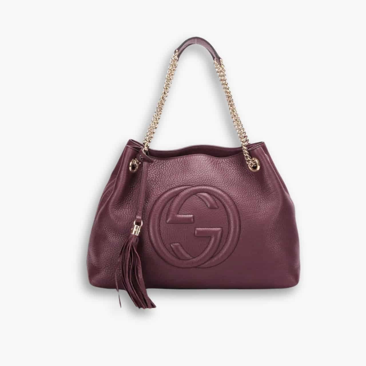 ELEGOUS-Product-Image-13-1.jpg Gucci Soho Shoulder Bag Dark Red 38Cm - Image 1