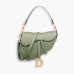 Dior Saddle Bag Grained Calfskin Cedar Green 25cm M0455CBAA M67H