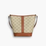 Celine Small Bucket In Triomphe Canvas 22cm 191442FLC02GR