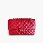 Chanel Classic Double Flap Bag Red 25cm