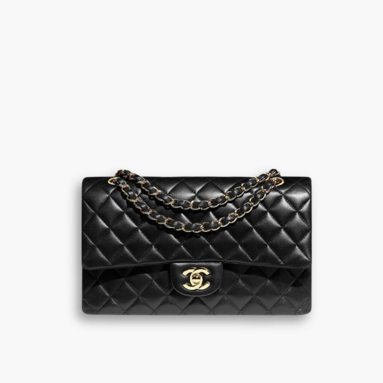 ELG_CNB1050.jpg Chanel Classic Flap Bag Black 30cm - Image 1