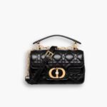 Dior Mini Jolie Top Handle Bag Black 19cm M9272UBHI M900