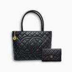 Perfect Match: Chanel Medallion Tote Bag 30cm X Chanel Classic Card Holder Black 15cm
