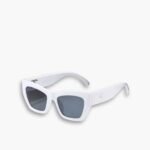 Chanel Cat Eye Sunglasses Acetate And Nylon White