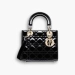 Dior Small Lady Dior Bag Black Shiny Black 20cm M0531OWCB M900