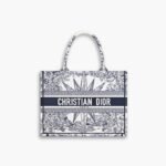 Dior Medium Book Tote White Blue 35Dior Medium Book Tote White Blue 35cm M1296ZRVX M933