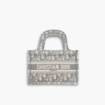 Dior Mini Book Tote Gray 22cm S5475ZRIW M932