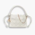 Dior Mini Lady Milly Handbag Latte 19cm S0981ONMJ M030