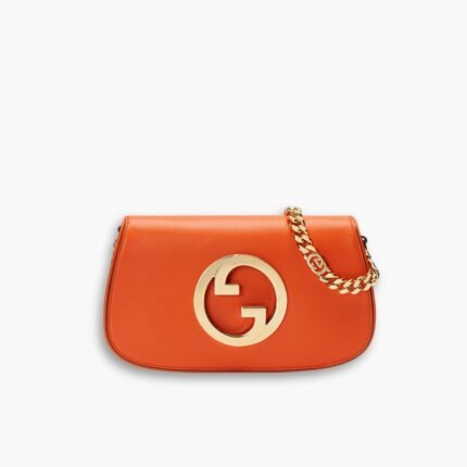 Gucci Blondie Small Shoulder Bag Orange 28cm 699268 UXX0G 7519