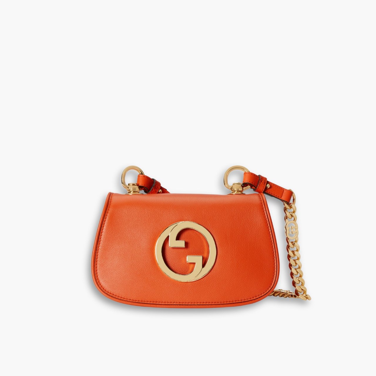 ELG_GB1002.jpg Gucci Blondie Mini Shoulder Bag Orange 21cm 724645 UXX0G 7519 - Image 1