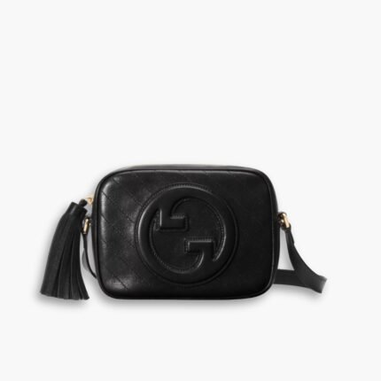 Gucci Blondie Small Shoulder Bag Black 21cm ‎742360 1IV0G 1000