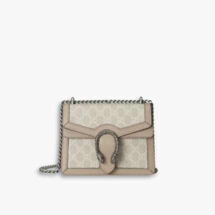 Gucci Dionysus Mini Bag Beige and White 20 cm 421970 UULBN 9683
